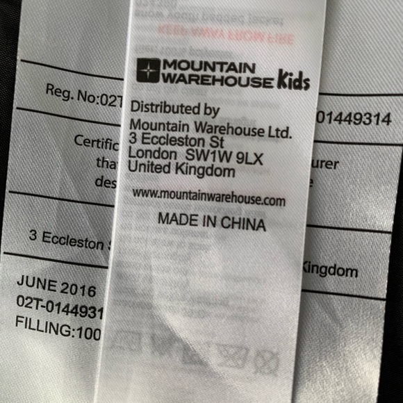 Mountain Warehouse Kids Snow Water-Resistant Padded Jacket - Picture 14 of 16